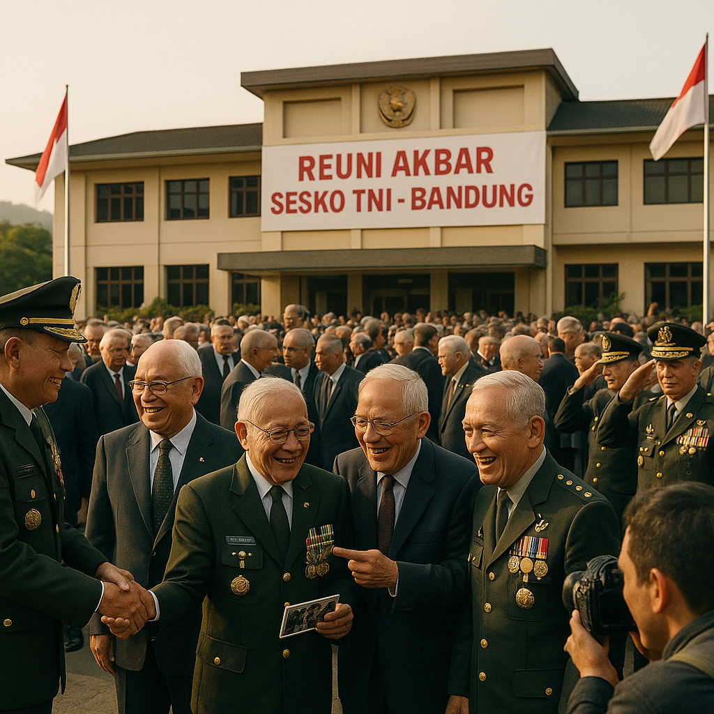 Reuni Akbar Sesko TNI di Bandung, Pererat Silaturahmi Purnawirawan Perwira Tinggi