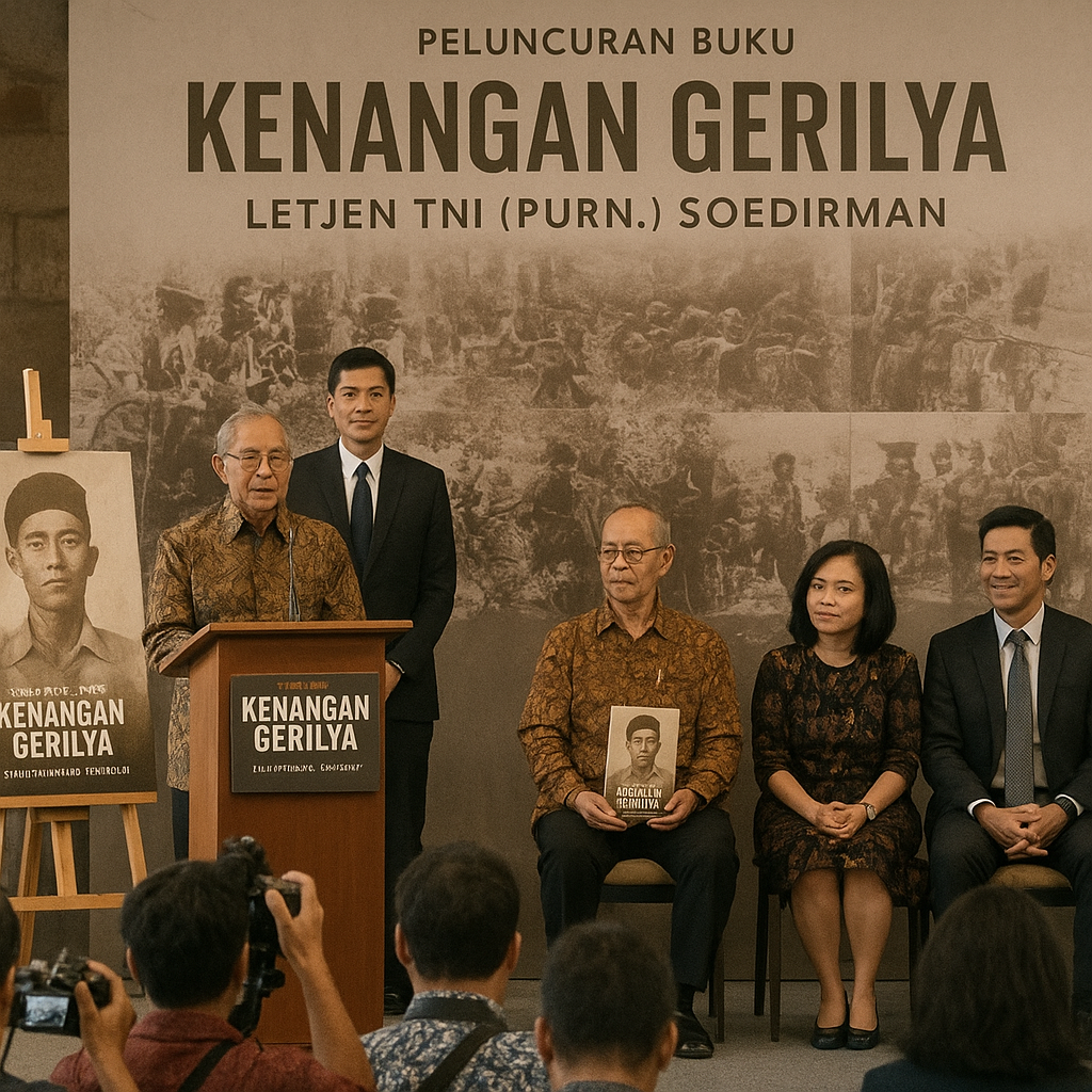 Peluncuran Buku 'Kenangan Gerilya' di Yogyakarta, Catatan Perjalanan Letjen Purn. Soedirman