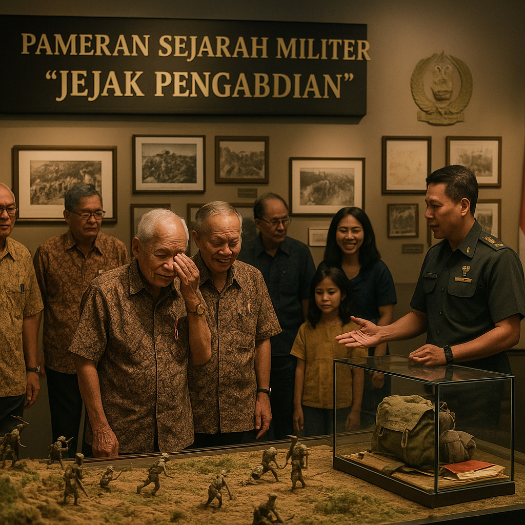 Pameran Sejarah Militer 'Jejak Pengabdian' di Museum TNI AD, Membangkitkan Kenangan Para Veteran