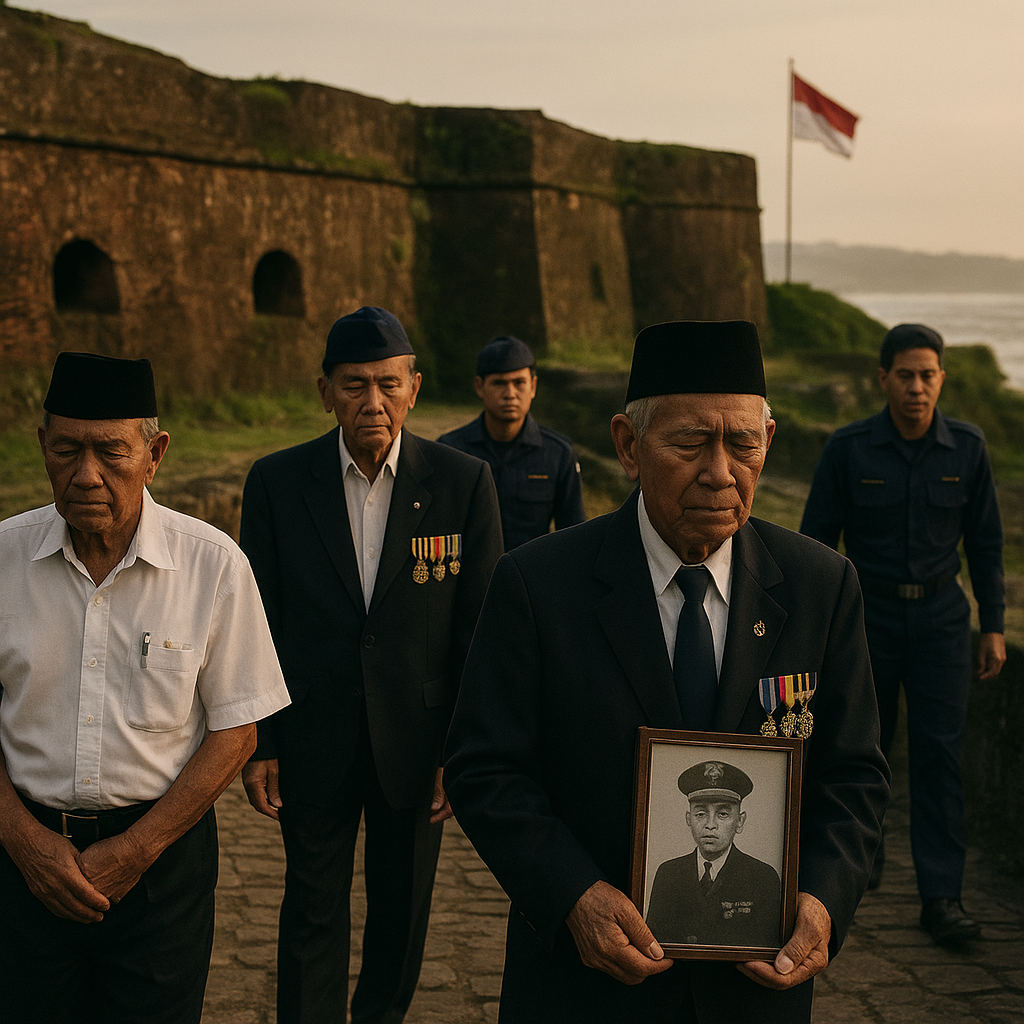 Napak Tilas Purnawirawan TNI AL di Cilacap, Mengenang Pertempuran Laut Selatan