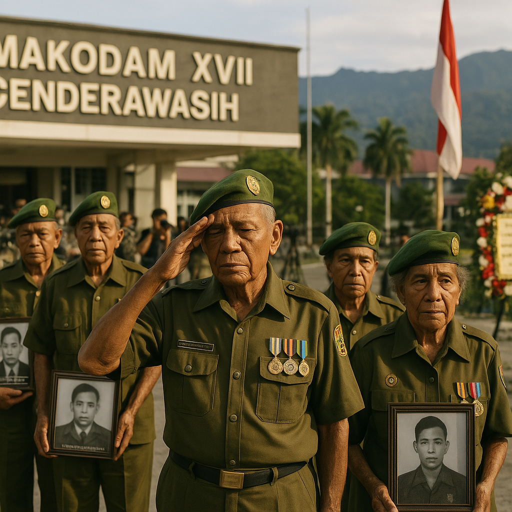 Peringatan 61 Tahun Operasi Trikora: Para Veteran Kenang Pengabdian di Papua