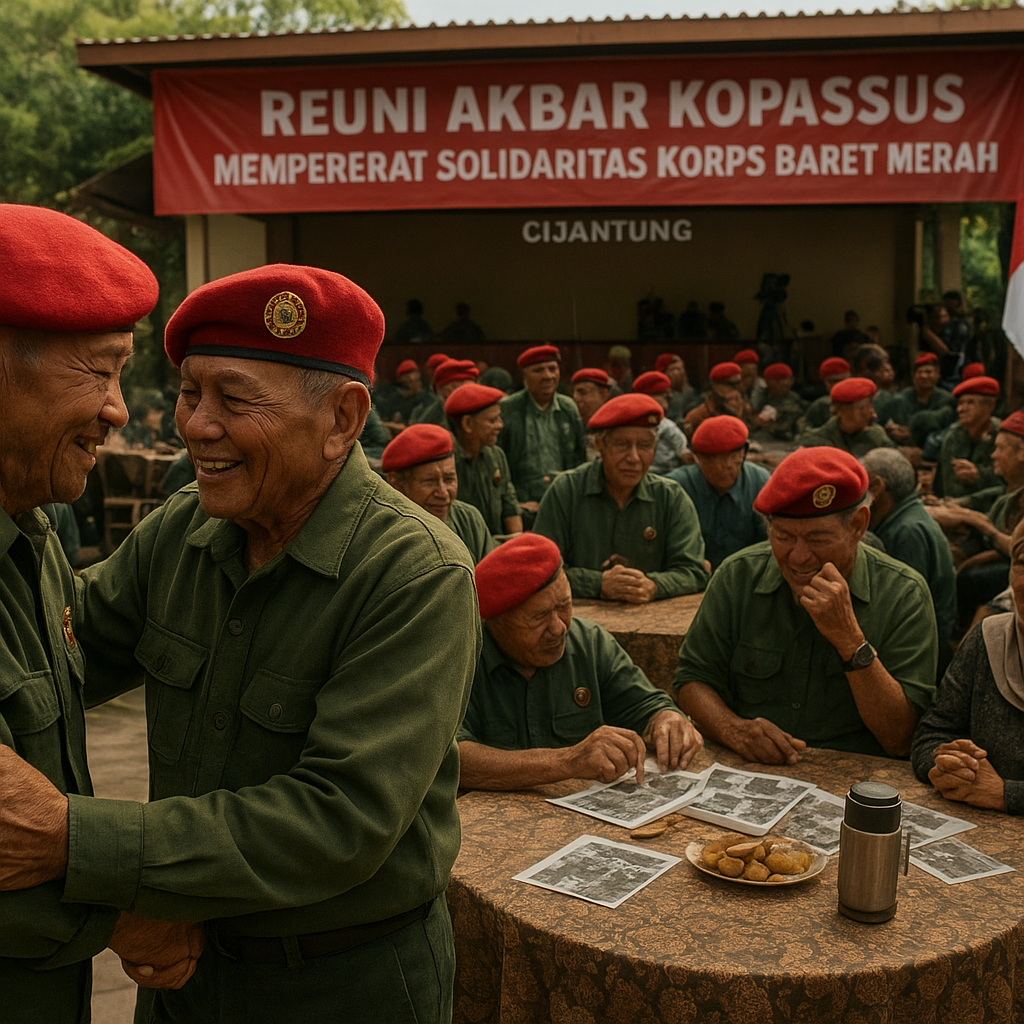 Reuni Akbar Kopassus: Mempererat Solidaritas Korps Baret Merah