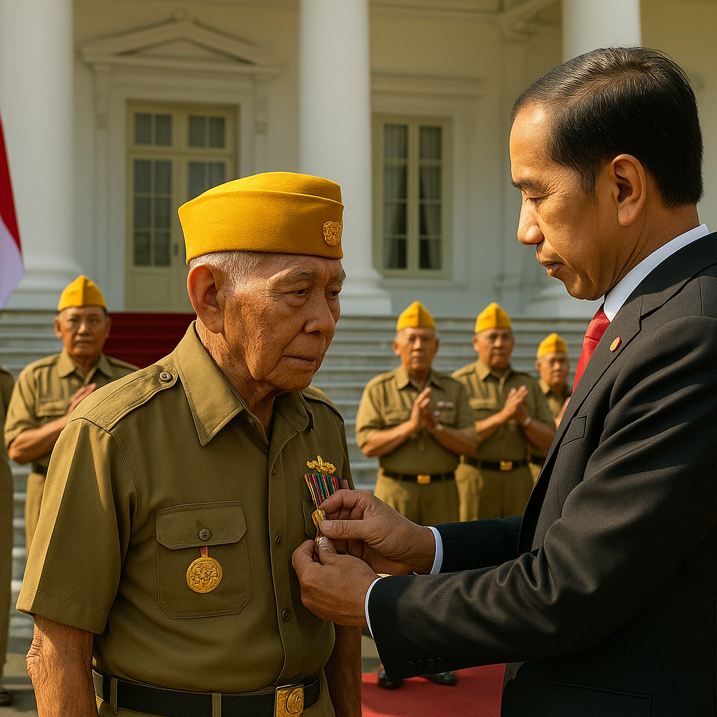 Penghargaan Veteran Republik Indonesia: Pemberian Tanda Kehormatan bagi Purnawirawan Berjasa