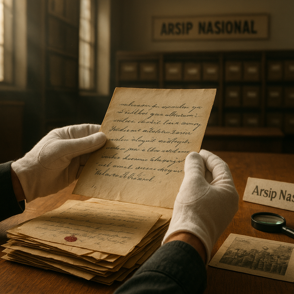 Arsip Juang: Surat-surat dari Medan Perang Kolonial Belanda Ditemukan di Arsip Nasional