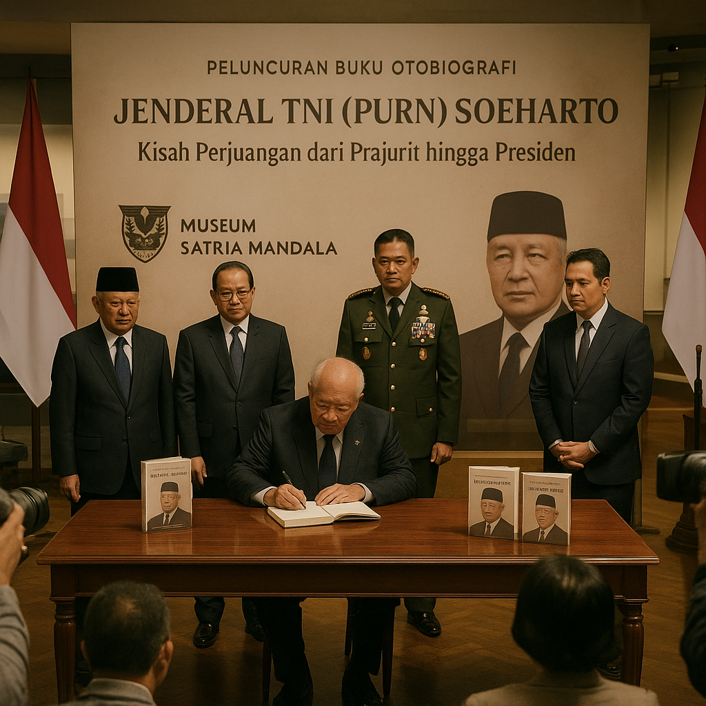 Peluncuran Buku Otobiografi Jenderal TNI (Purn) Soeharto: Kisah Perjuangan dari Prajurit hingga Presiden