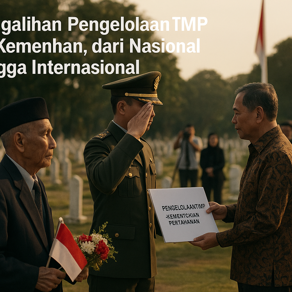 Pengalihan Pengelolaan TMP ke Kemenhan, dari Nasional hingga Internasional