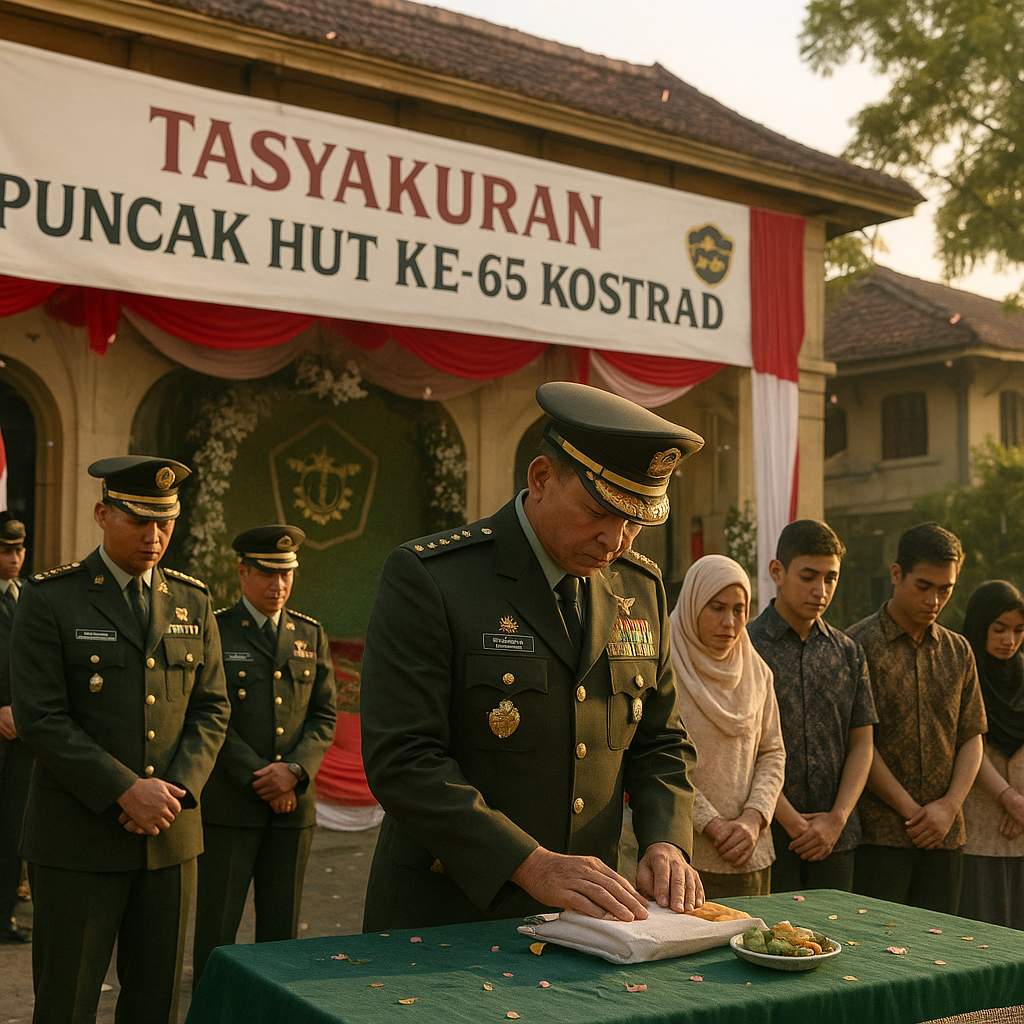 Tasyakuran; Puncak HUT ke-65 Kostrad