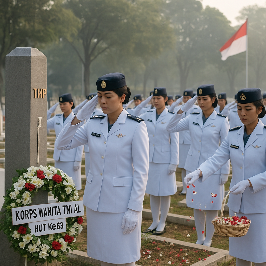 Kenang Jasa Para Pahlawan, Kowal Ziarah ke TMPNU Kalibata pada HUT ke-63