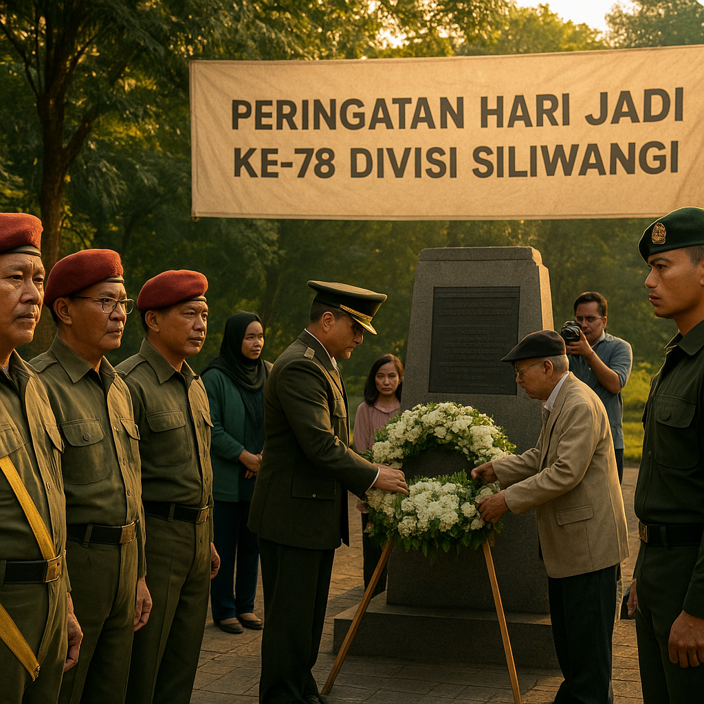 Peringatan Hari Jadi Ke-78 Divisi Siliwangi, Napak Tilas Sejarah Perjuangan