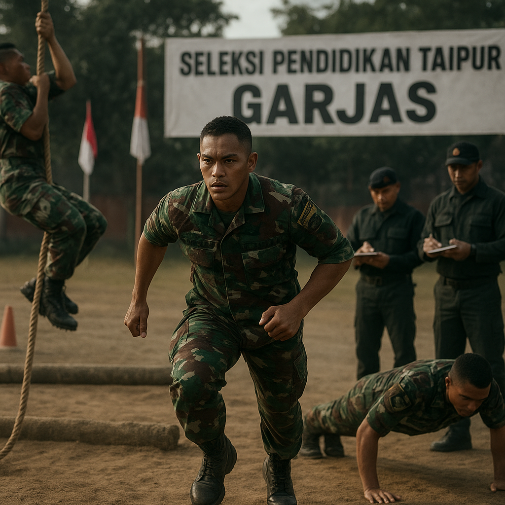 Prajurit Brigif Raider 9 Kostrad Garjas untuk Seleksi Dik Taipur, Menjaga Tradisi Keunggulan