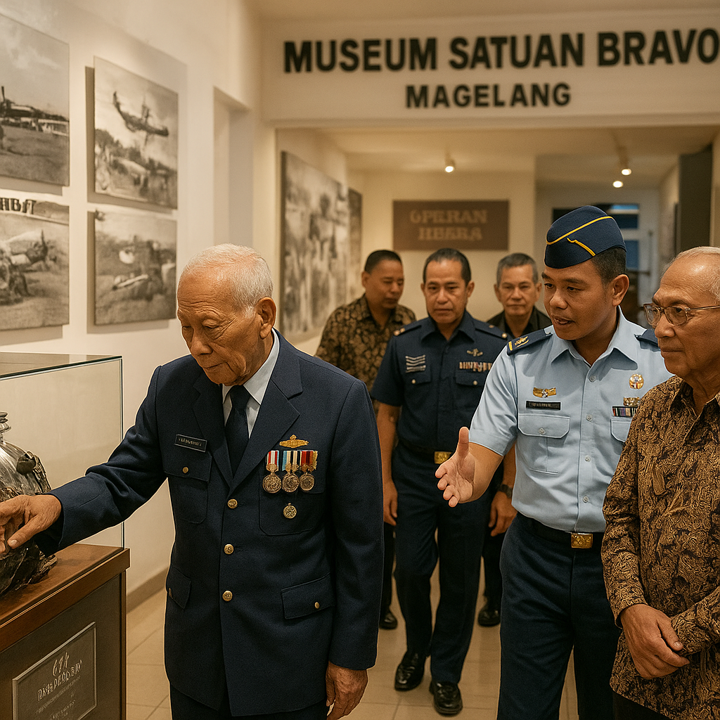 Museum Satuan Bravo TNI AU di Magelang Dibuka Khusus untuk Purnawirawan, Menyajikan Kenangan Operasi Udara