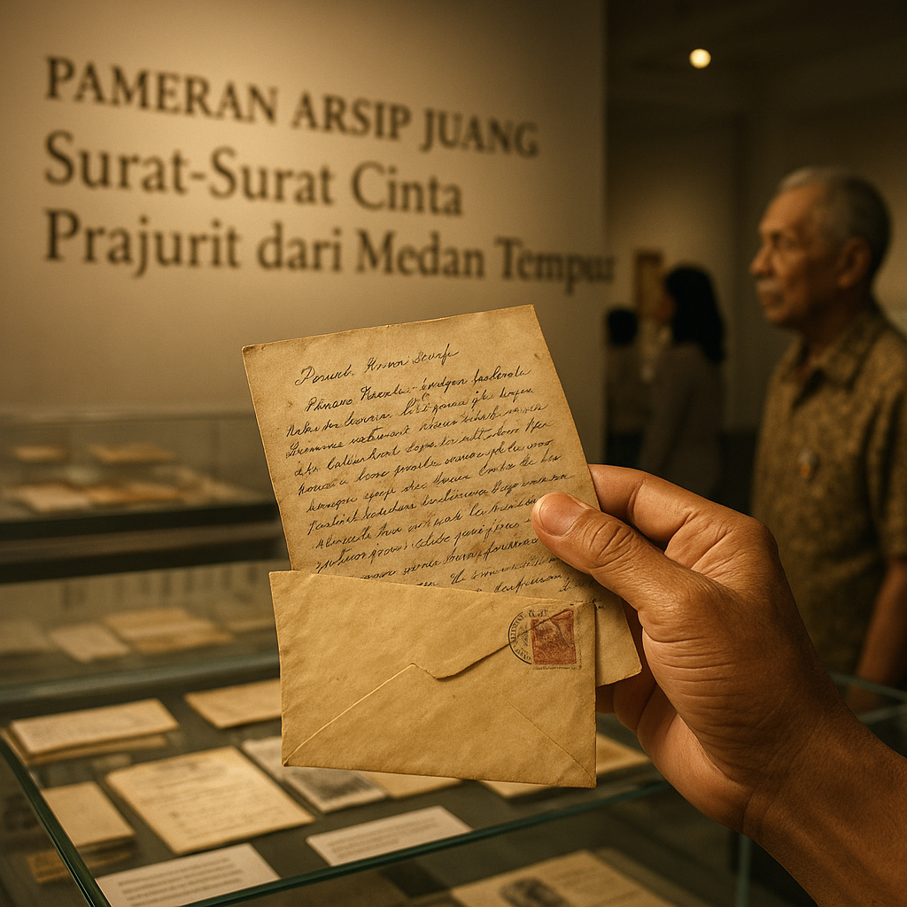 Pameran Arsip Juang: Surat-Surat Cinta Prajurit dari Medan Tempur