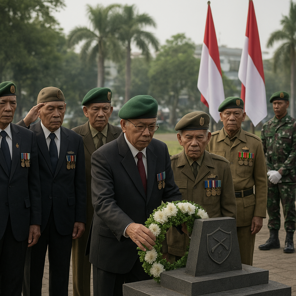Upacara Peringatan Hari Infanteri di Medan, Purnawirawan Infanteri TNI AD Berkumpul Mengenang Tradisi Korps