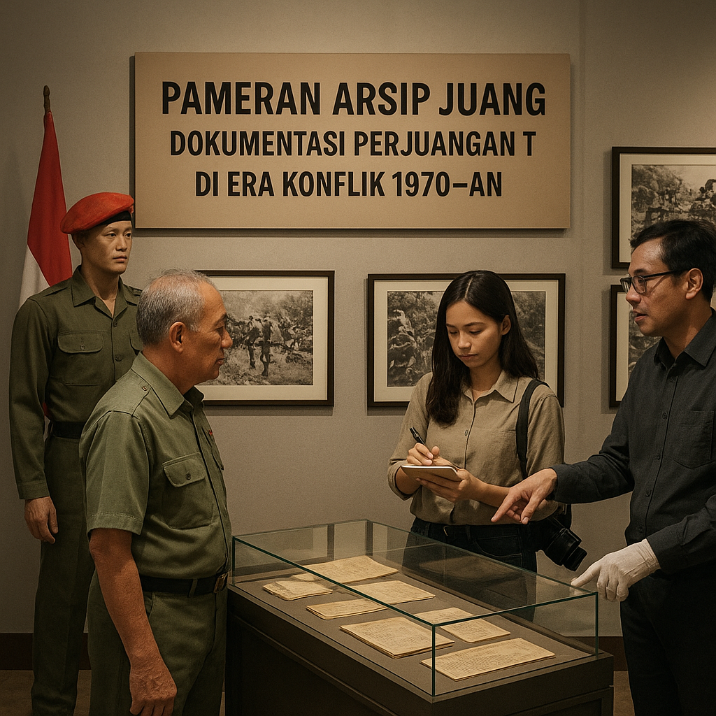 Pameran Arsip Juang: Dokumentasi Perjuangan TNI di Era Konflik 1970-an