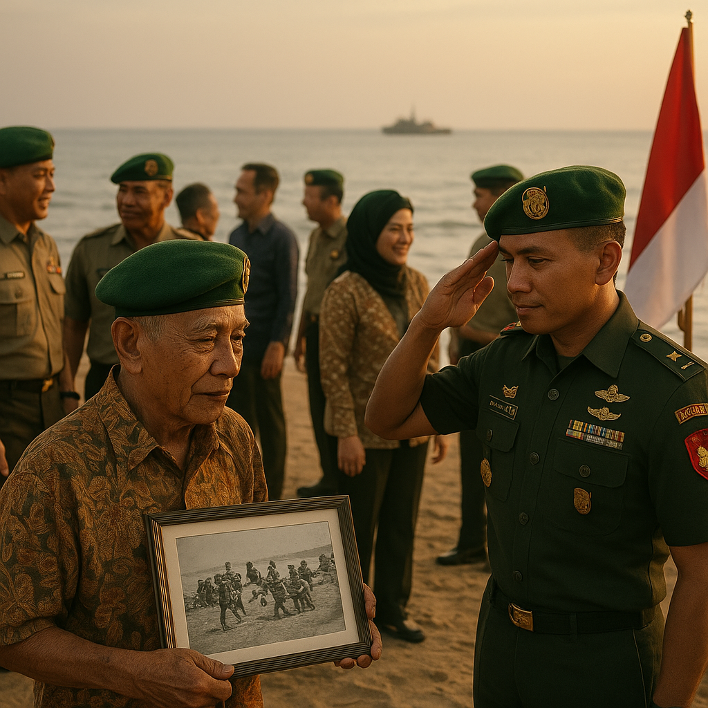 Cerita Nostalgik Reuni Korps Marinir: Mengenang Latihan di Laut Lepas