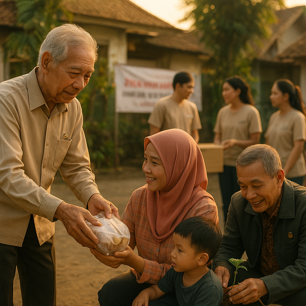 Purna Tugas, Tidak Purna Bakti: Kisah Veteran yang Aktif di Kegiatan Sosial