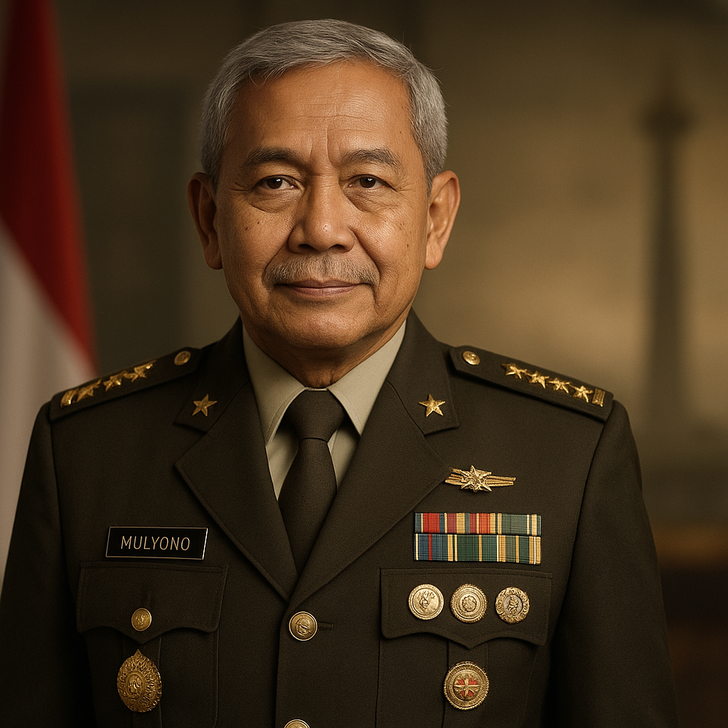 Profil Purnawirawan Jenderal TNI (Purn.) Mulyono, 50 Tahun Mengabdi dengan Integritas Tak Tergoyahkan