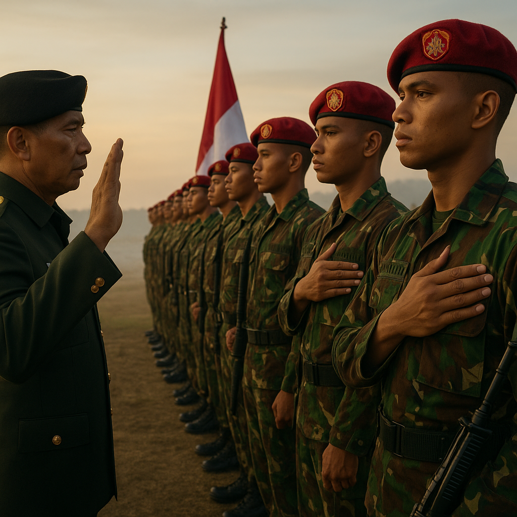 Tradisi Sumpah Prajurit di Korps Marinir, Ritual Sakral Warisan Nilai-Nilai Kehormatan