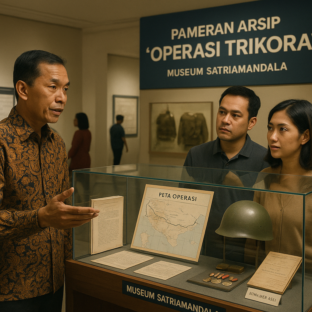 Pameran Arsip 'Operasi Trikora' di Museum Satriamandala, Bukti Keberanian Para Pejuang