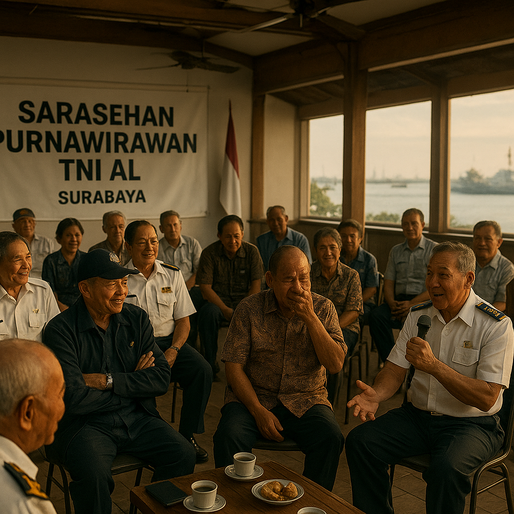 Sarasehan Purnawirawan TNI AL: Kisah Pelayaran dan Kesetiakawanan di Laut Lepas
