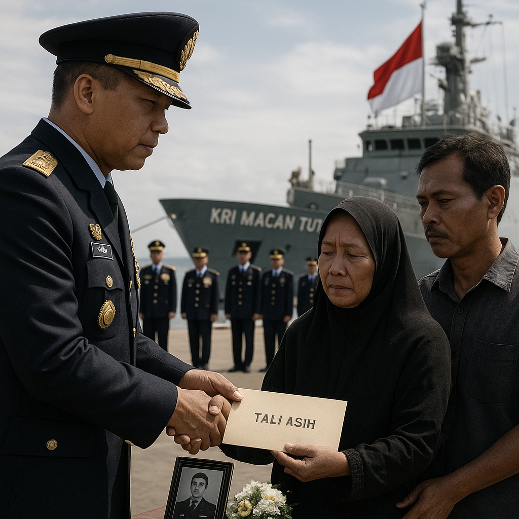 Pemberian Tali Asih kepada Ahli Waris Pelaku Sejarah Pertempuran Laut Arafuru 1962