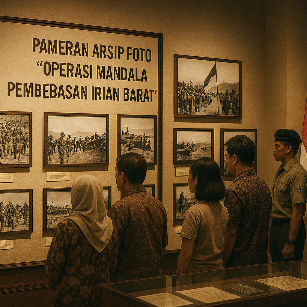 Pameran Arsip Foto "Operasi Mandala Pembebasan Irian Barat"
