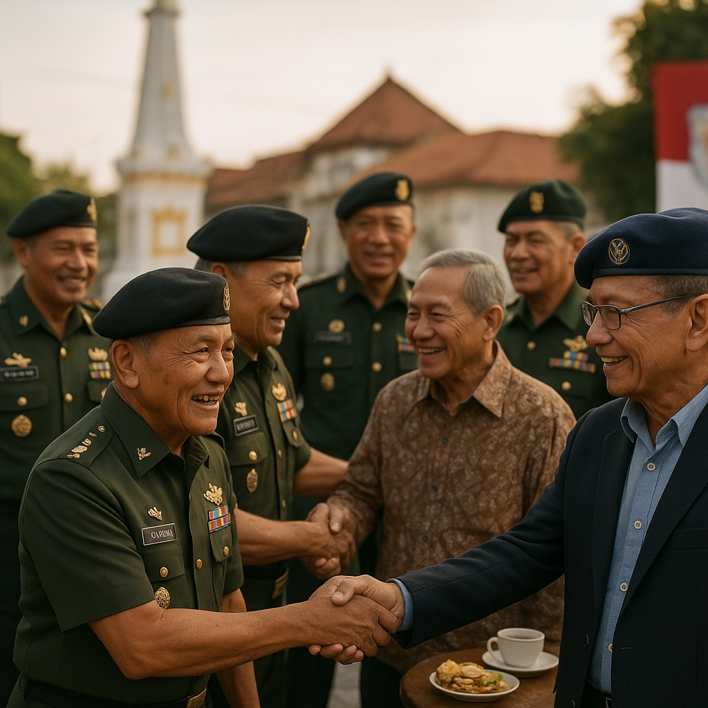 Silaturahmi Purnawirawan Polisi Militer TNI, Jaga Tradisi "Keadilan dan Ketertiban"