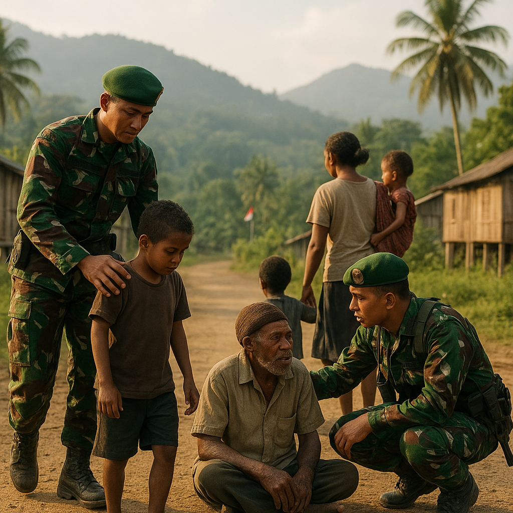 Lumpuhkan 12 Tokoh OPM, TNI: Nyawa Warga Sipil Papua Tak Bisa Ditawar