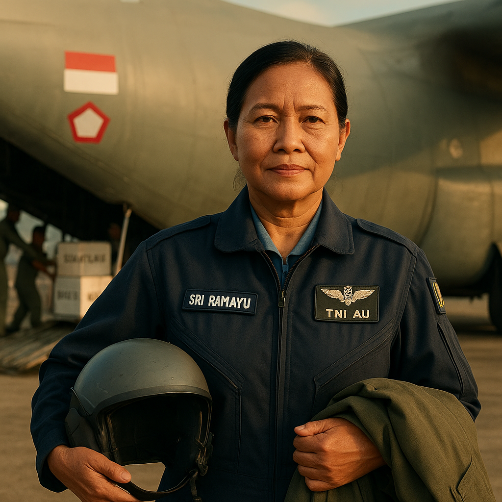 Kisah Hidup Purnawirawan Perempuan TNI AU: Mengabdi di Balik Kemudi Pesawat Angkut
