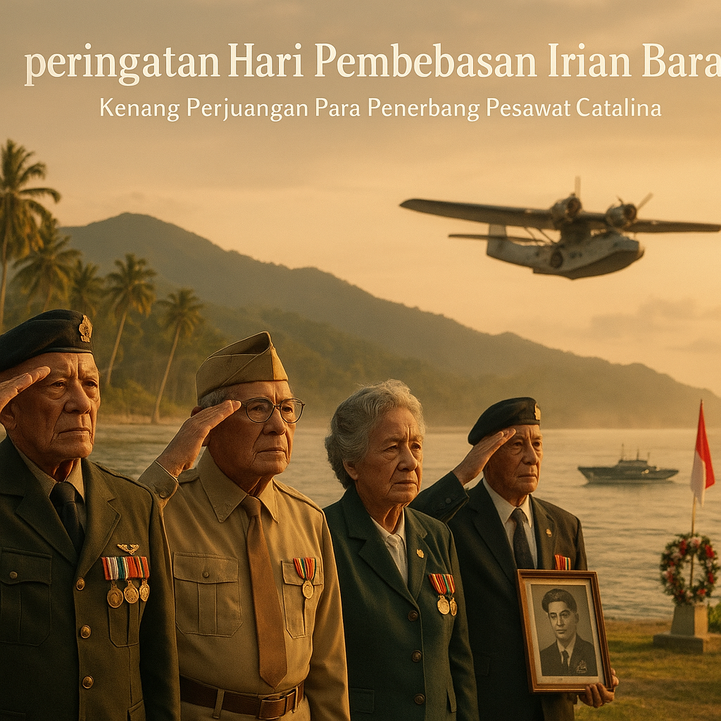 Peringatan Hari Pembebasan Irian Barat, Kenang Perjuangan Para Penerbang Pesawat Catalina