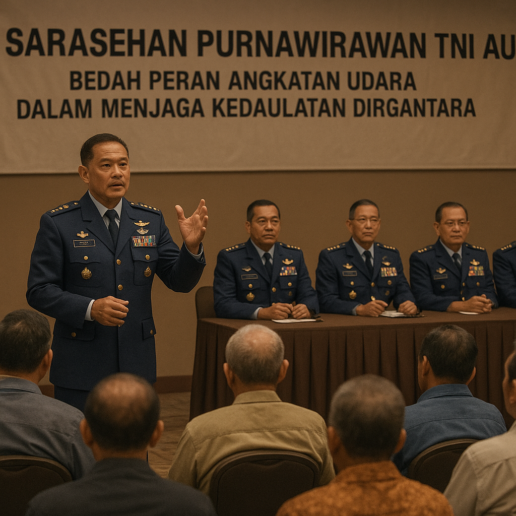 Sarasehan Purnawirawan TNI AU, Bedah Peran Angkatan Udara dalam Menjaga Kedaulatan Dirgantara