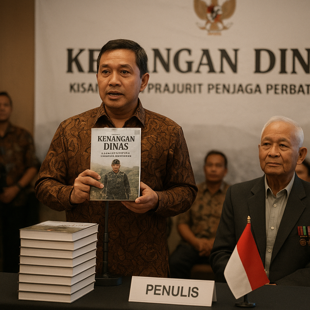 Peluncuran Buku 'Kenangan Dinas: Kisah Para Prajurit Penjaga Perbatasan'