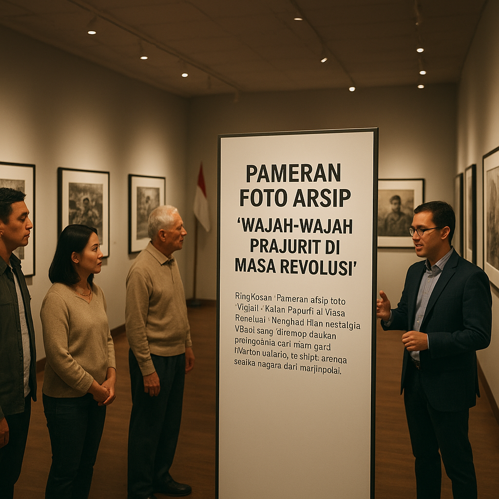 Pameran Foto Arsip 'Wajah-Wajah Prajurit di Masa Revolusi', Telusuri Perjalanan Dinas TNI