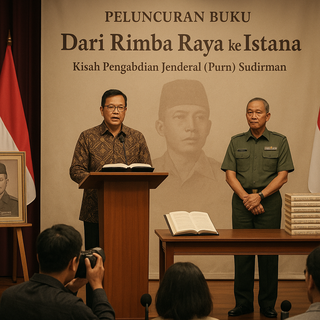 Peluncuran Buku Memoar 'Dari Rimba Raya ke Istana': Kisah Pengabdian Jenderal (Purn) Sudirman