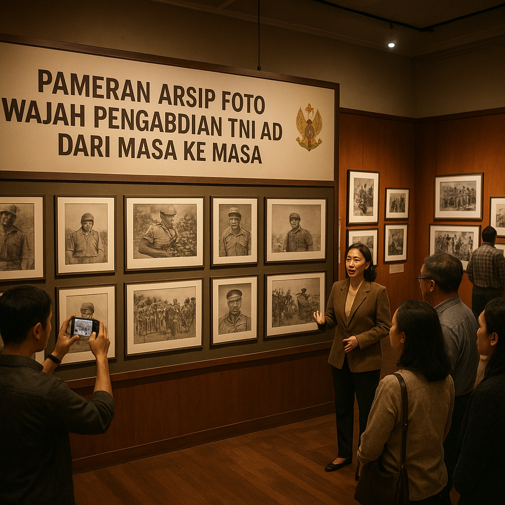 Pameran Arsip Foto 'Wajah Pengabdian TNI AD dari Masa ke Masa'