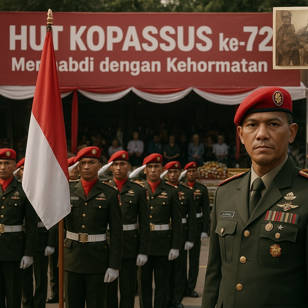 Peringatan HUT Kopassus ke-72 Tahun, Ini Sejarah hingga Temanya