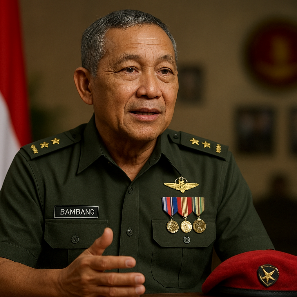 Purnawirawan Kolonel Inf. Bambang Sutrisno Berbagi Kisah Pengabdian di Satuan Kopassus