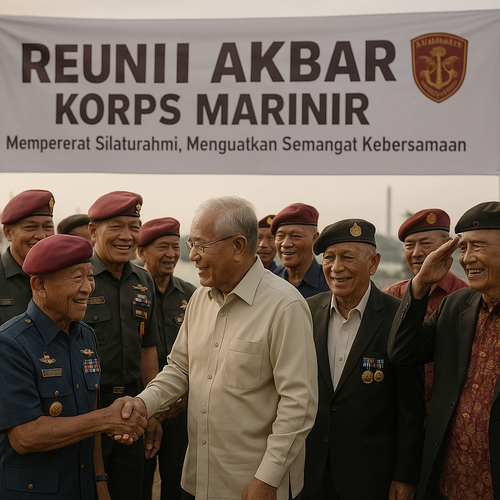 Reuni Akbar Korps Marinir: Mempererat Silaturahmi, Menguatkan Semangat Kebersamaan