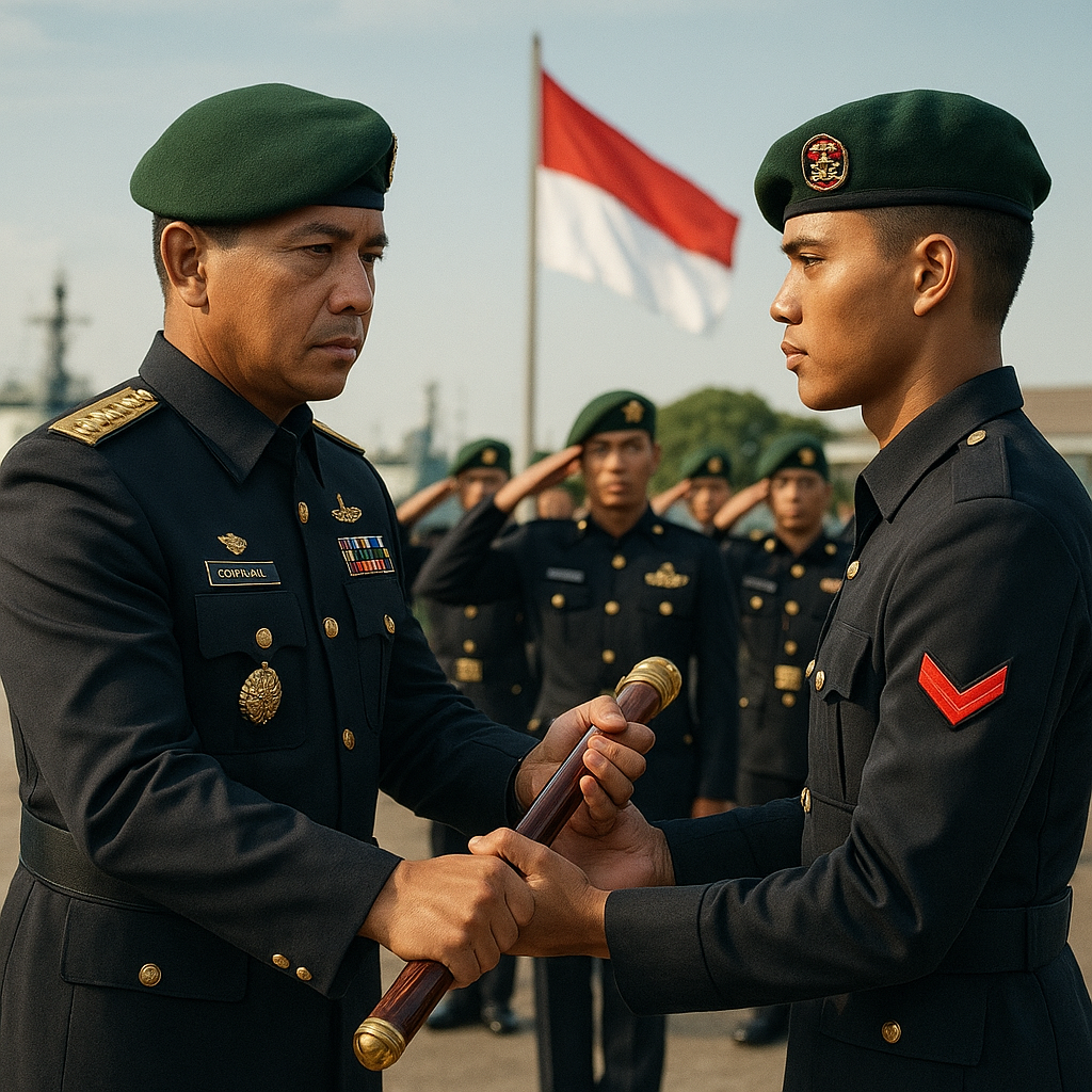 Tradisi Serah Terima Jabatan di Korps Marinir, Peneguhan Tanggung Jawab dari Senior ke Junior