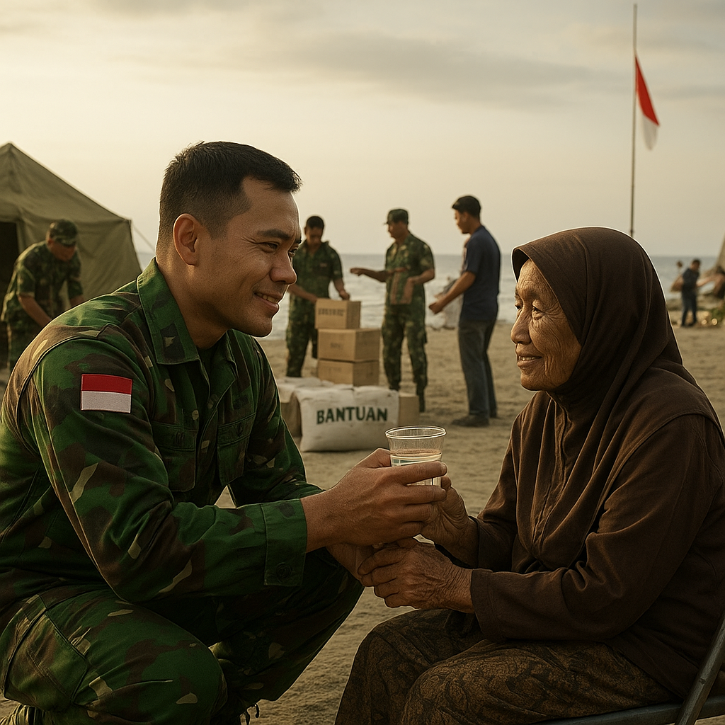 Refleksi 21 Tahun Tsunami Aceh: Peran Heroik TNI dalam Operasi Kemanusiaan Dikenang