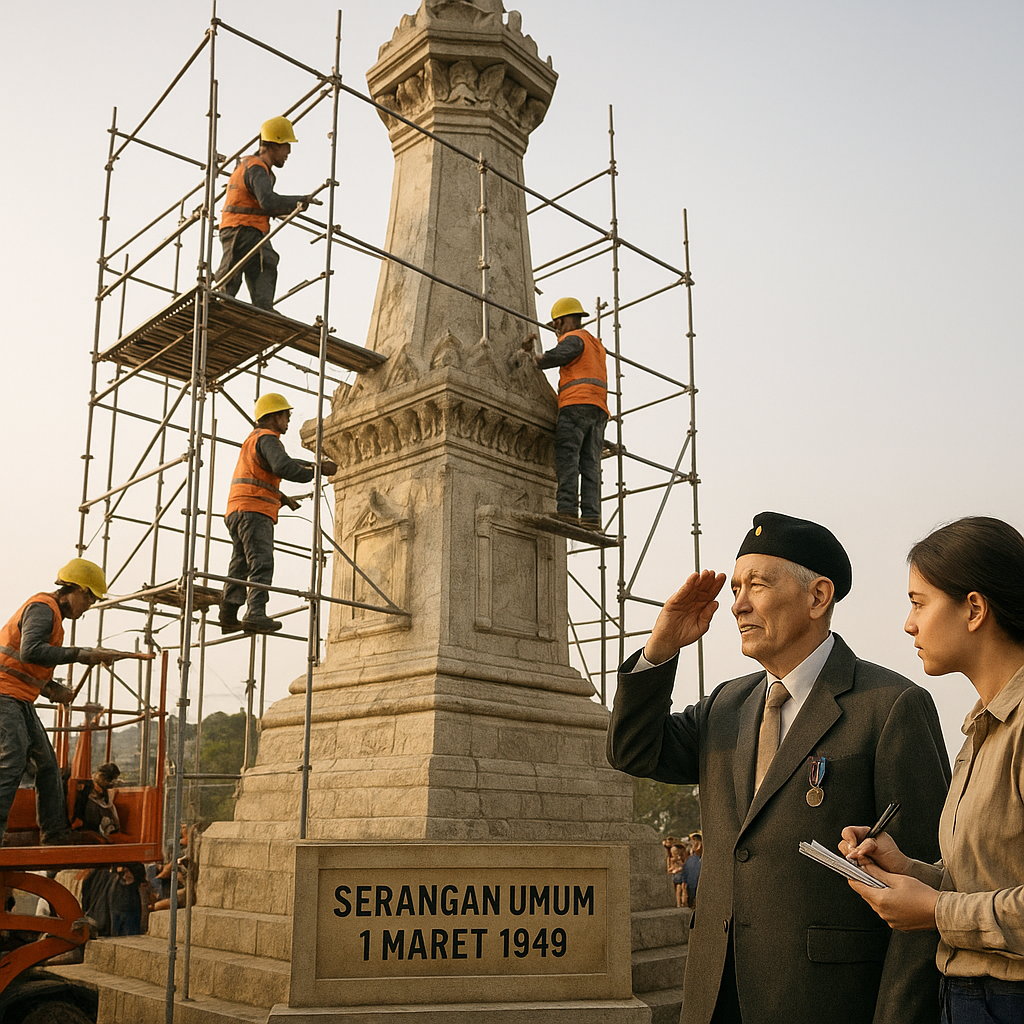 Renovasi Monumen Yogya Kembali, Mengenang Peristiwa Serangan Umum 1 Maret 1949