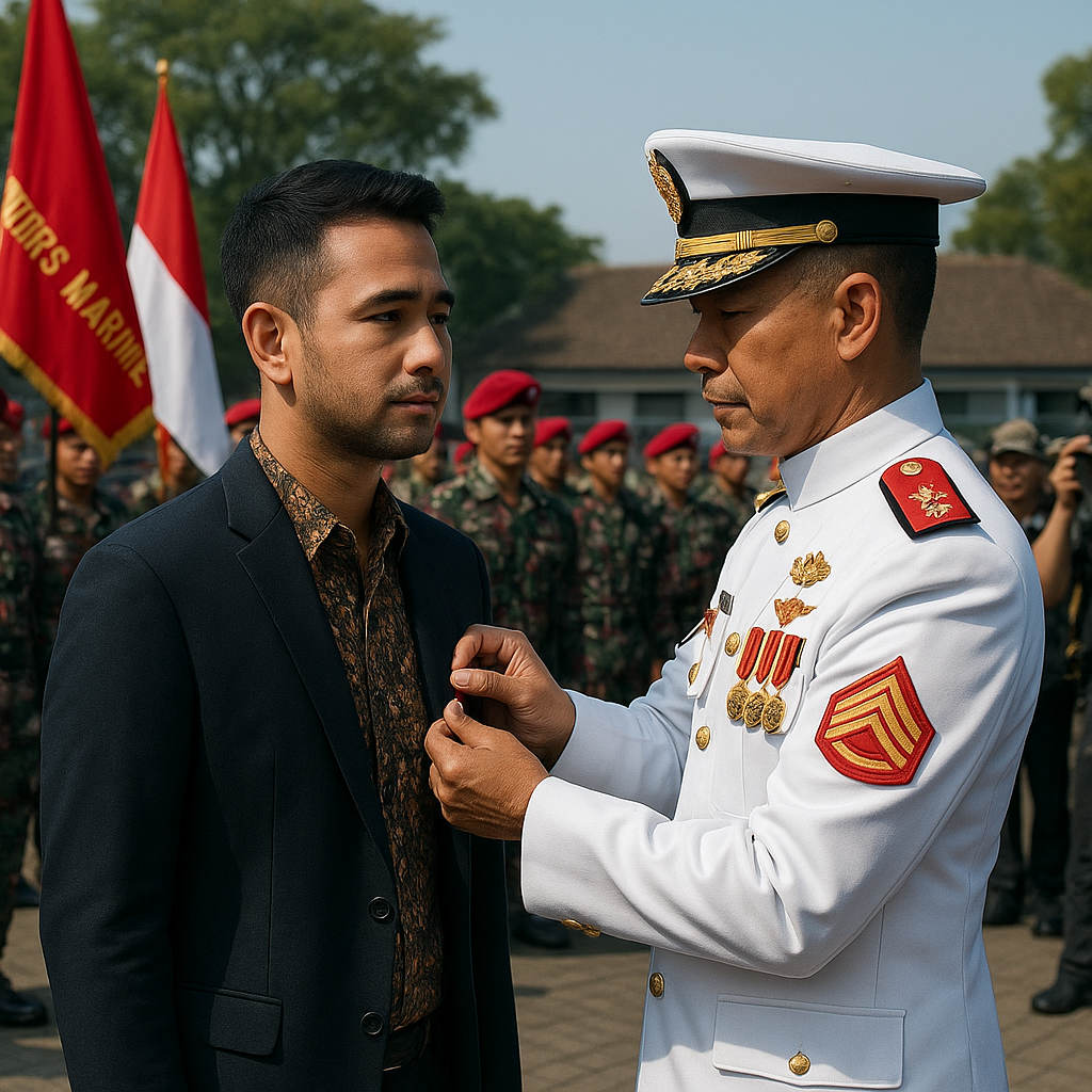 Kunjungan Raffi Ahmad ke Pasukan Marinir 1, Saksikan Tradisi dan Pengabdian Prajurit 'Korsle'
