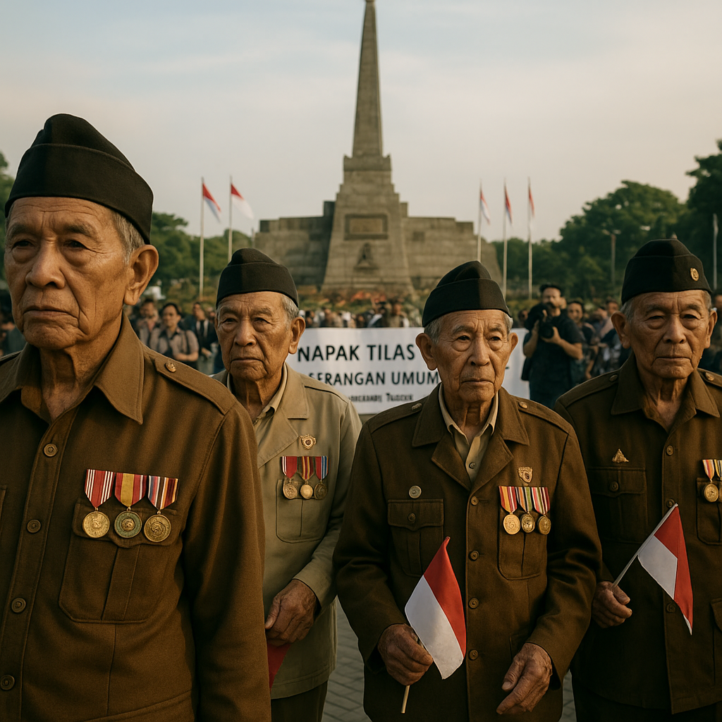 Napak Tilas di Monumen Yogya Kembali, Veteran '45 Kenang Perjuangan Fisik Merebut Kemerdekaan