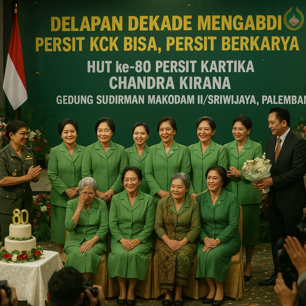 Delapan Dekade Mengabdi, Persit KCK Bisa, Persit Berkarya