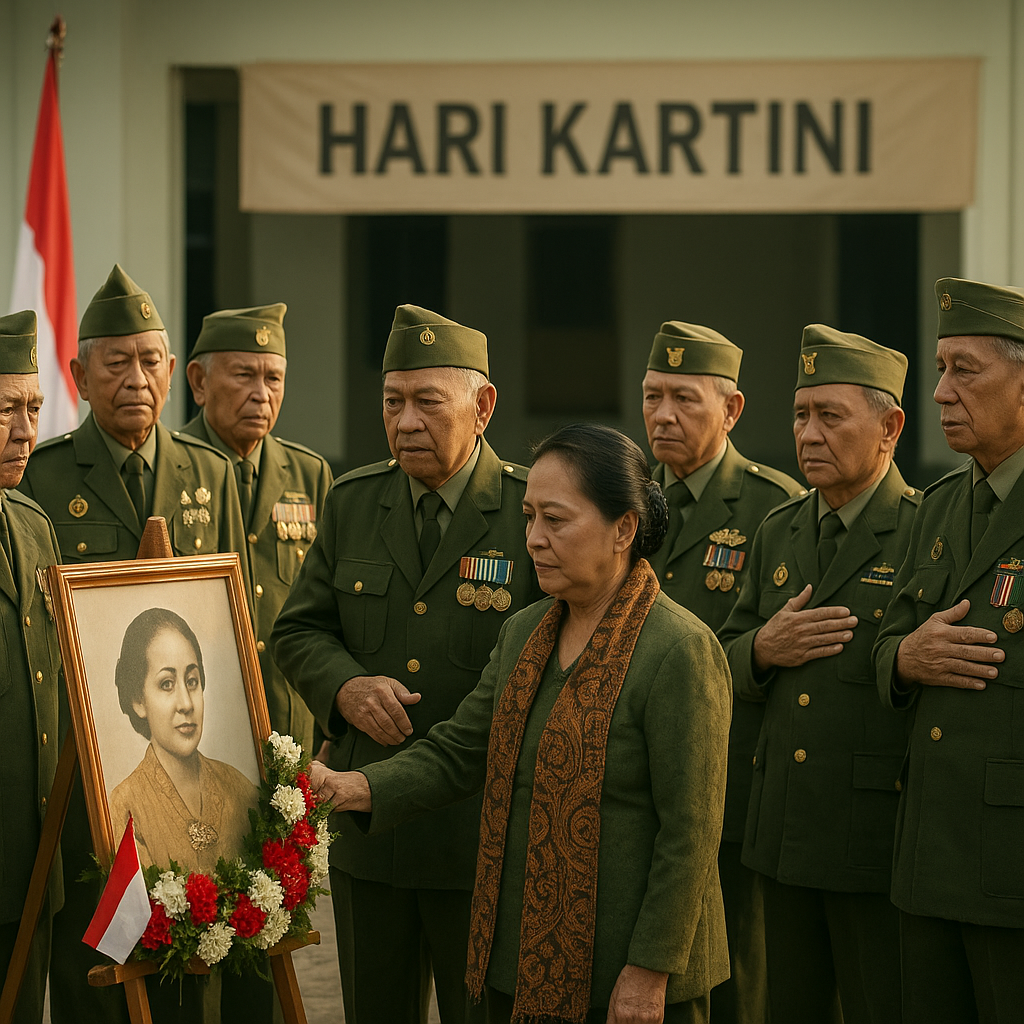 Peringati Hari Kartini, Veteran TNI Angkatan 1978 Mengenang Perjuangan Wanita di Medan Dinas