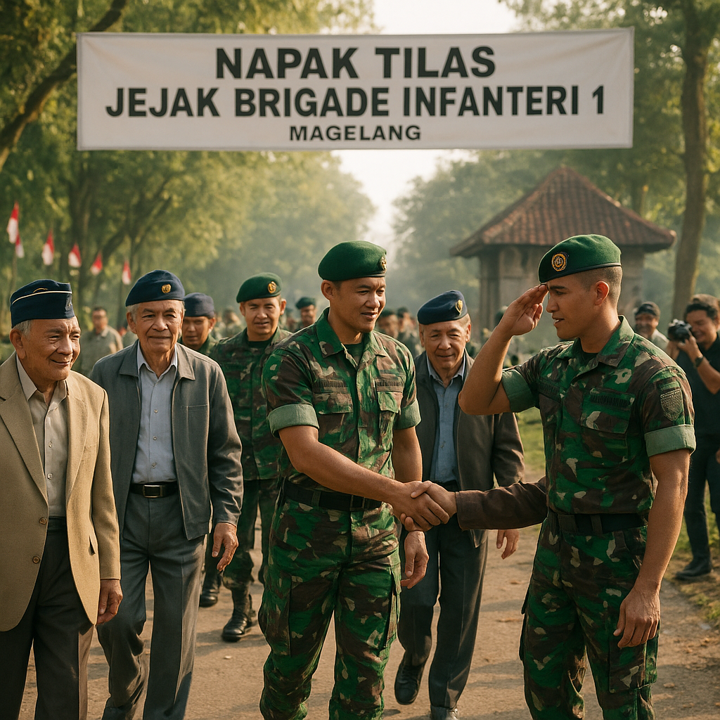 Napak Tilas Jejak Brigade Infanteri 1 di Magelang: Mengenal Tradisi dan Nilai Korps