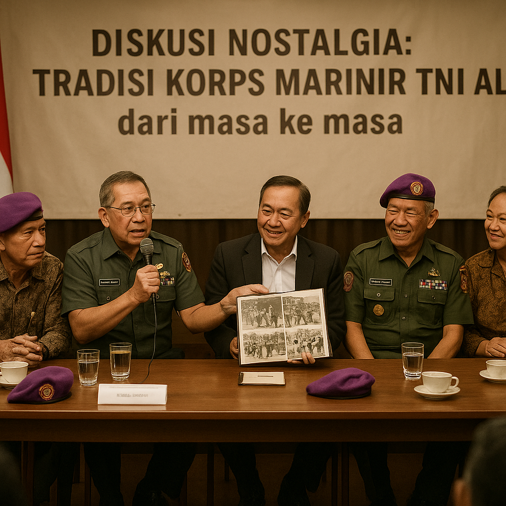 Diskusi Nostalgia: Tradisi Korps Marinir TNI AL dari masa ke masa