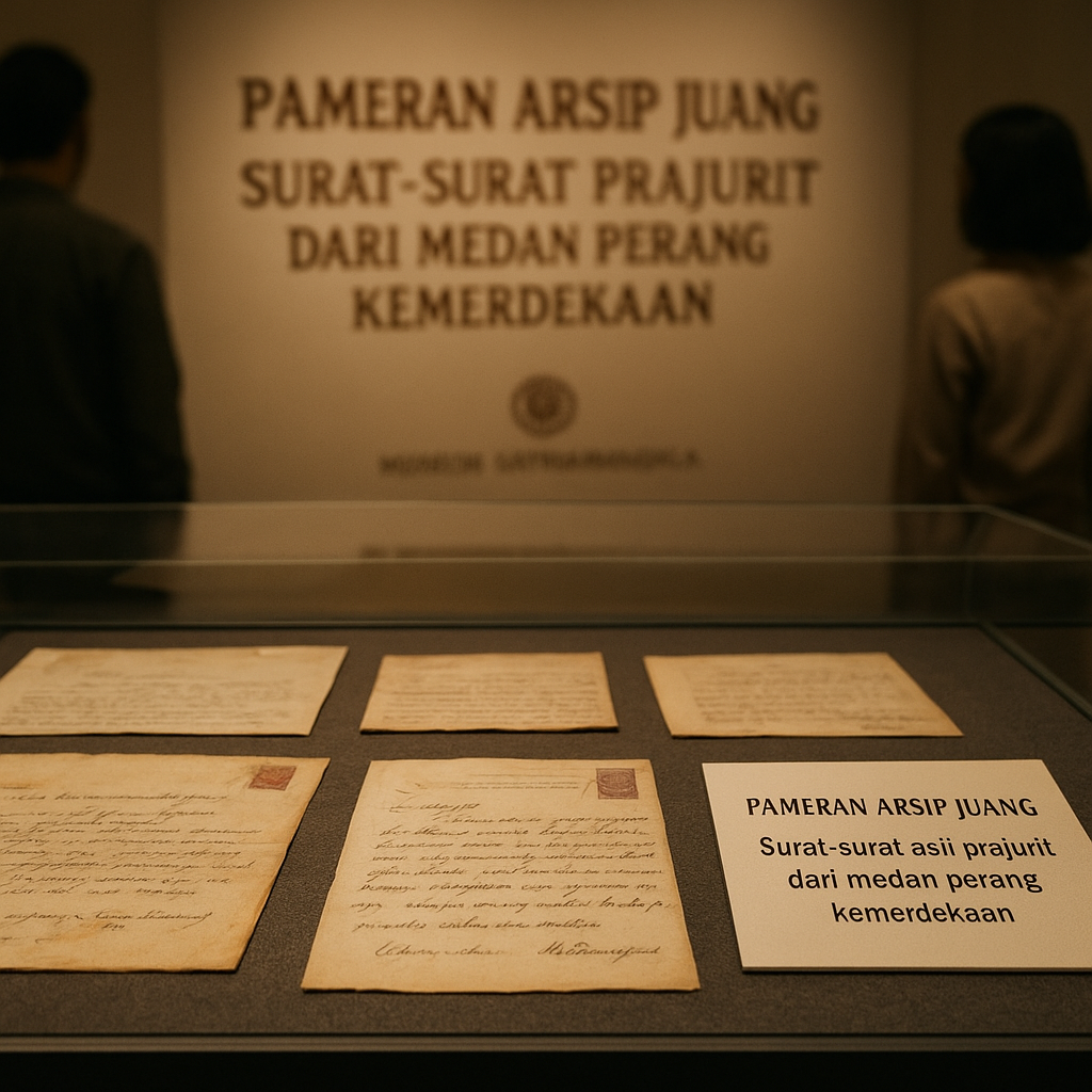 Pameran Arsip Juang: Surat-Surat Prajurit dari Medan Perang Kemerdekaan
