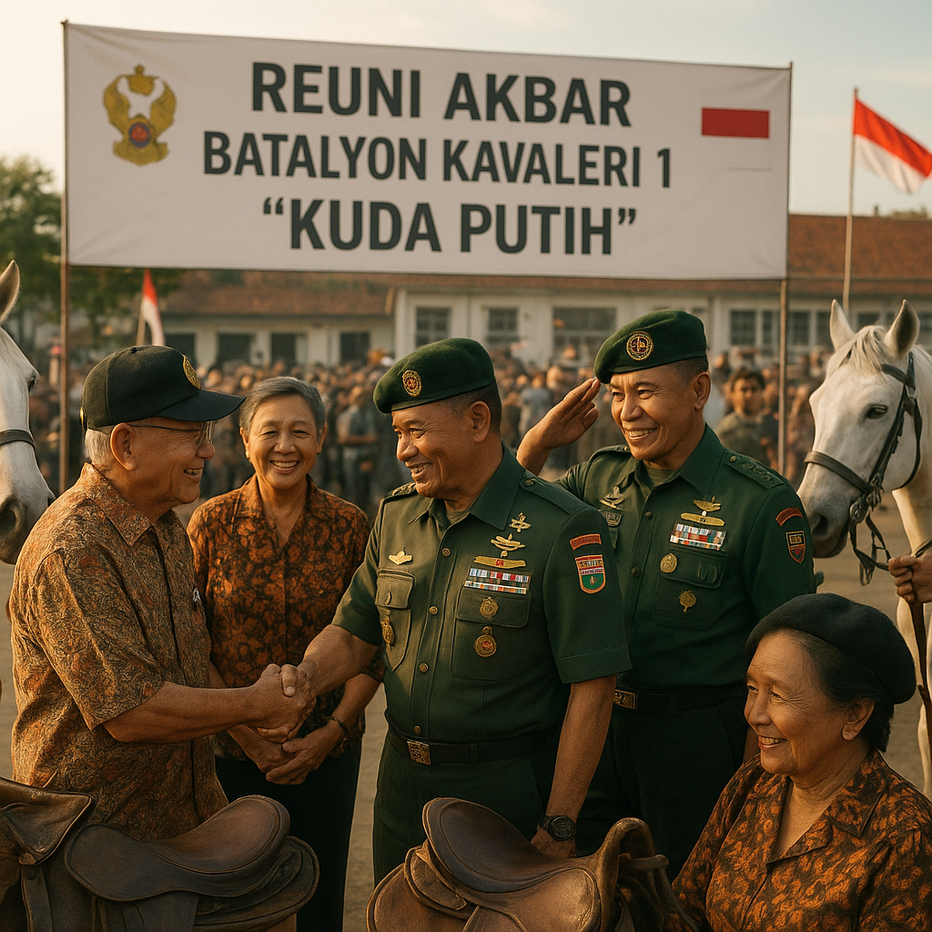 Reuni Akbar Batalyon Kavaleri 1, Mengenang Kejayaan Pasukan Berkuda TNI AD