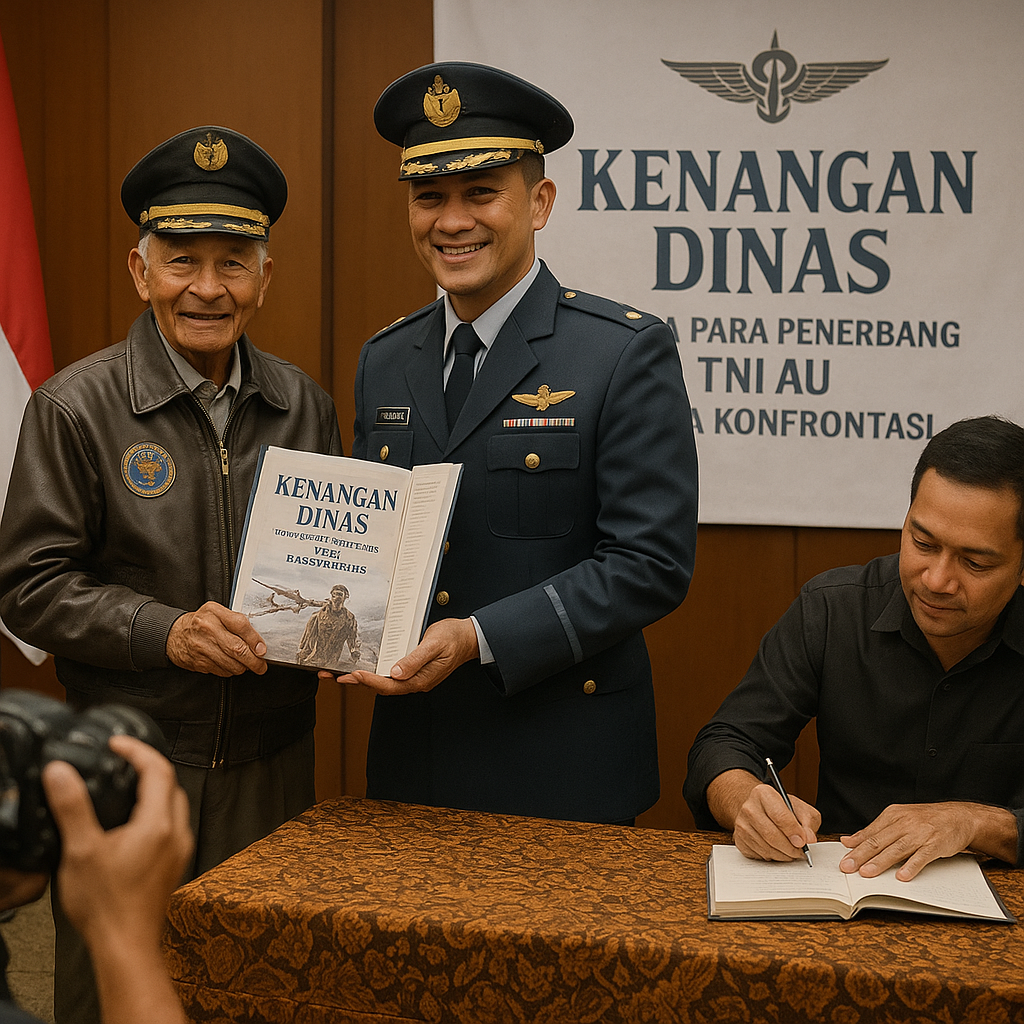 Peluncuran Buku "Kenangan Dinas: Kisah Para Penerbang TNI AU di Masa Konfrontasi"